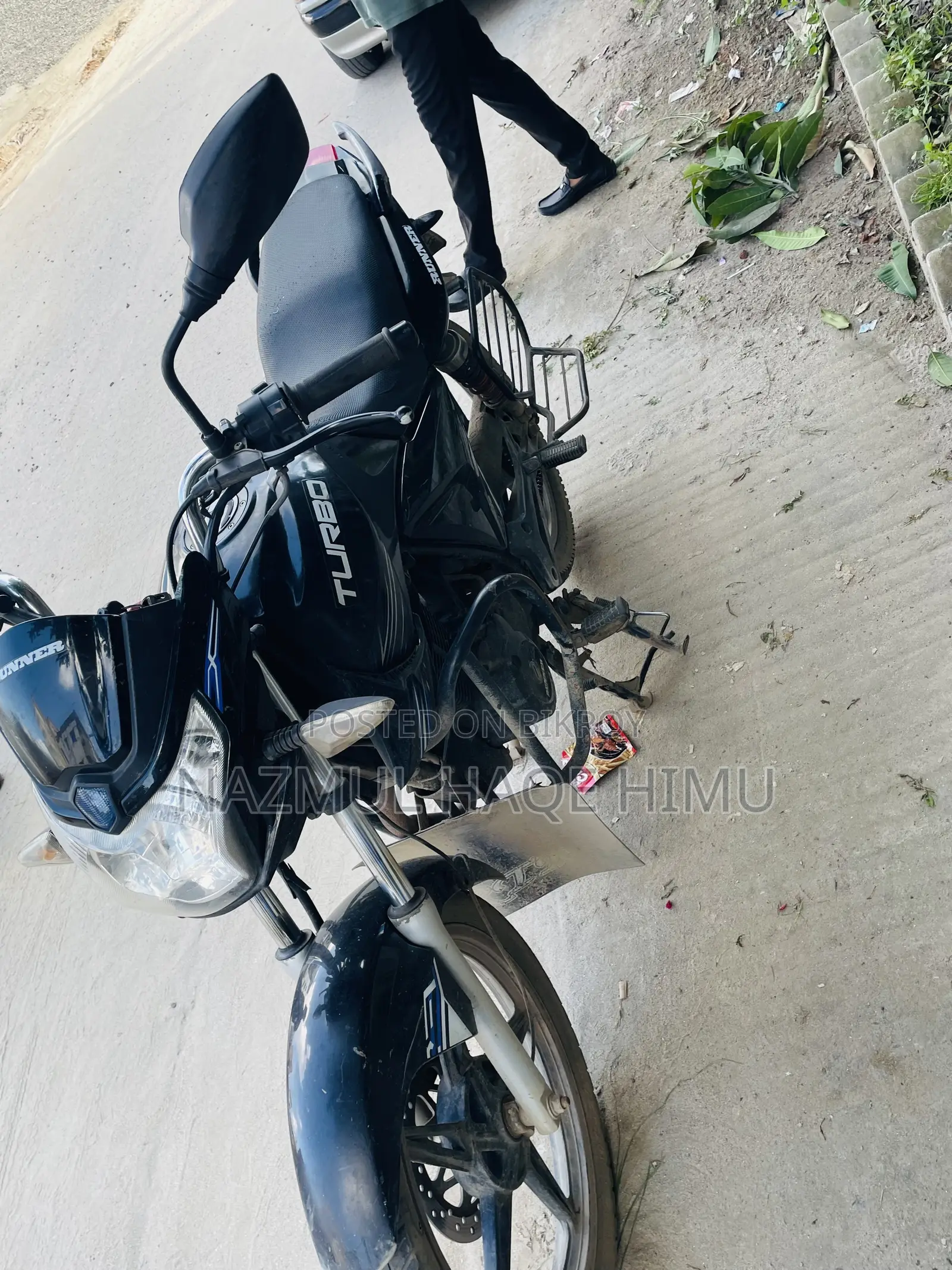 রানার টার্বো ১২৫ ২০১৮ ব্ল্যাক