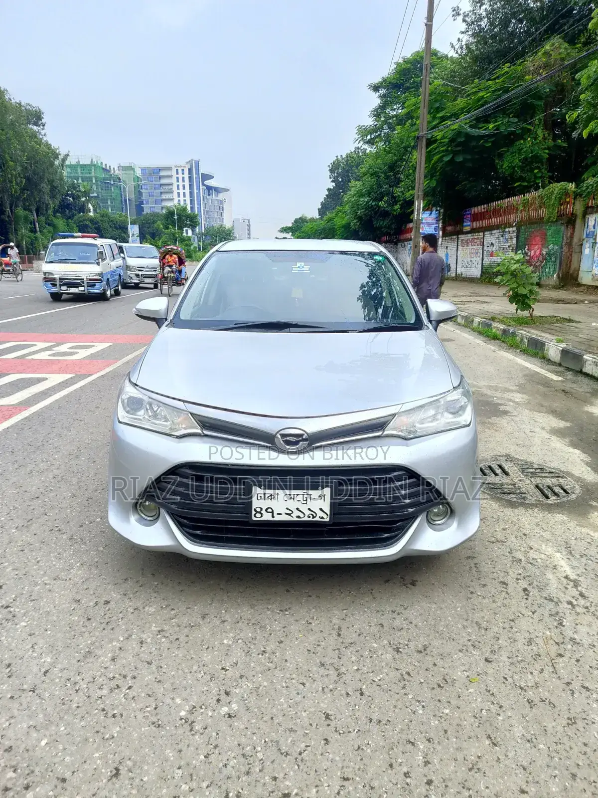 Toyota Axio 2016 Silver