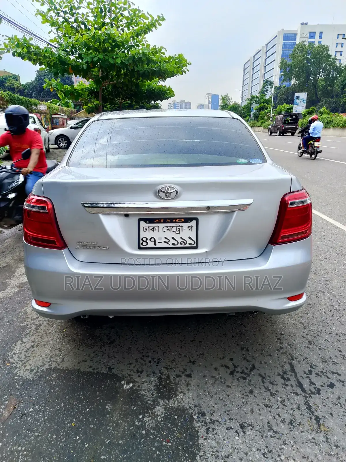Toyota Axio 2016 Silver