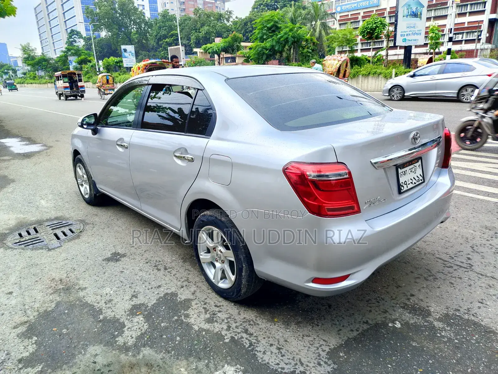 Toyota Axio 2016 Silver
