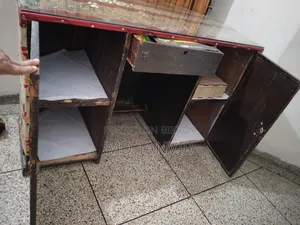 A single bed and a table will be sold