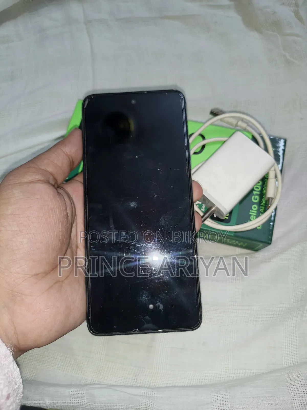 ইনফিনিক্স হট ৫০ ১২৮ জিবি কালো