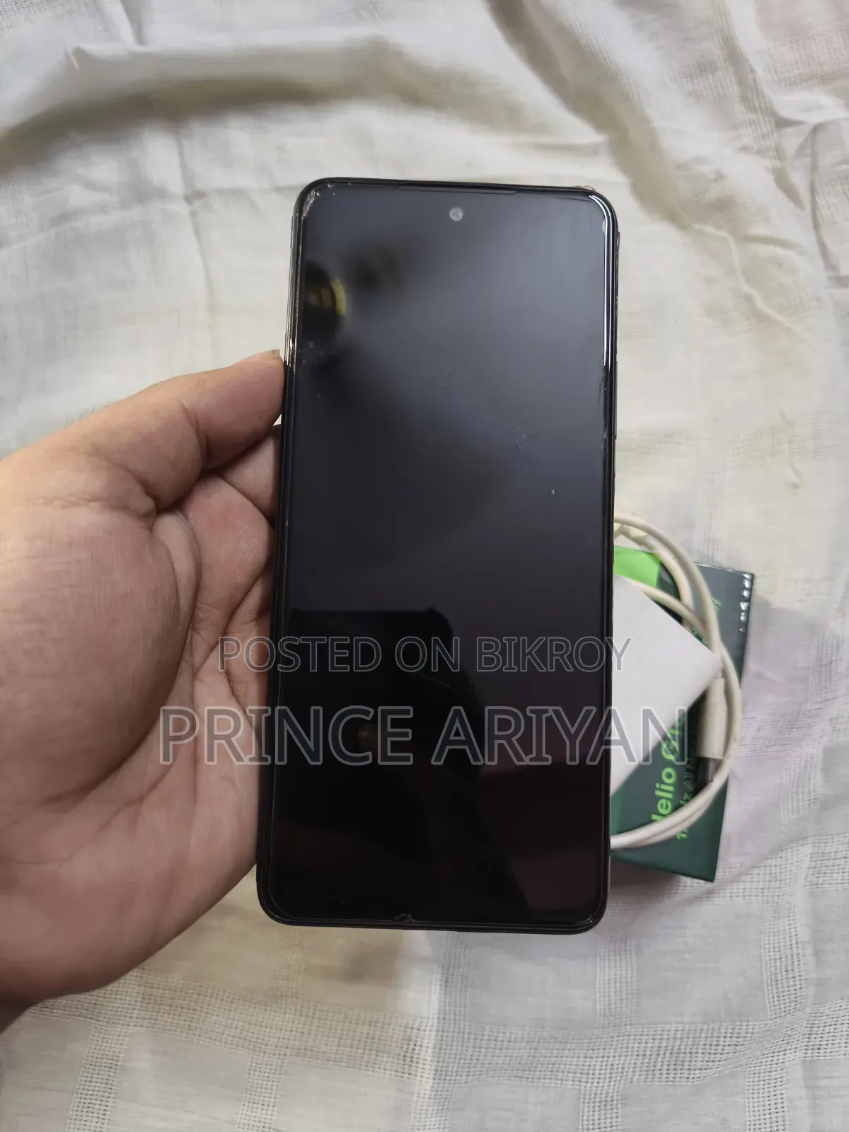 ইনফিনিক্স হট ৫০ ১২৮ জিবি কালো
