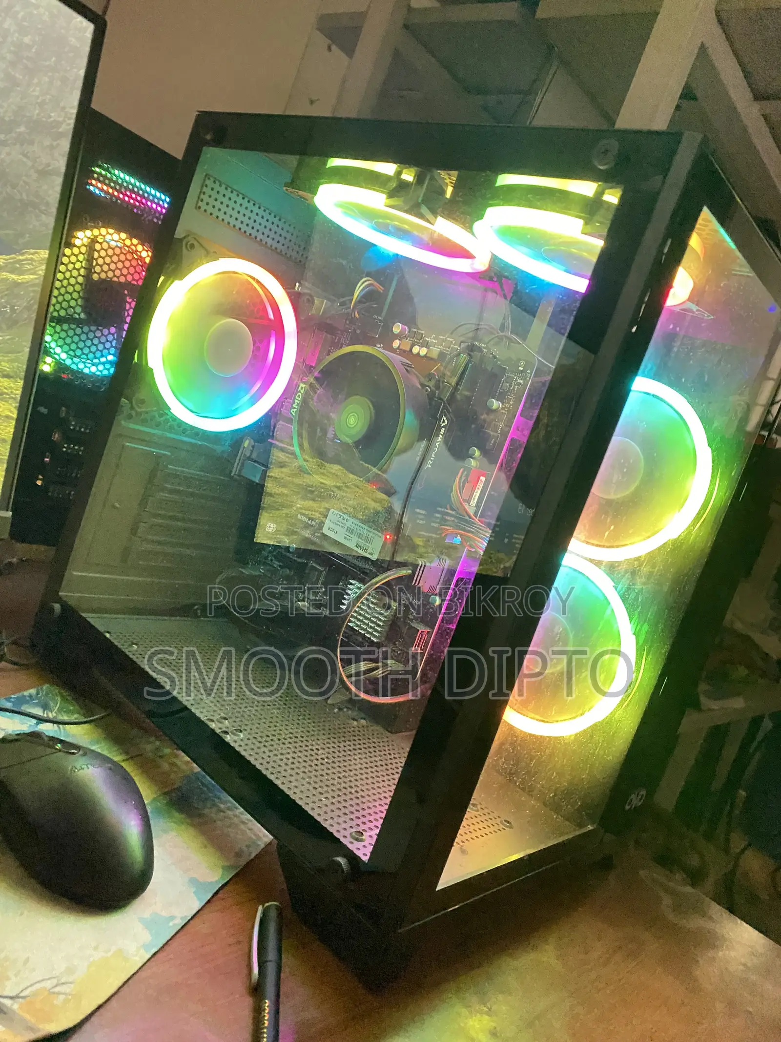Desktop Computer MSI Model 16GB AMD Ryzen 5 SSD 512GB