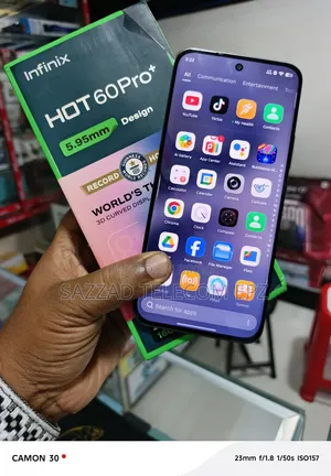 ইনফিনিক্স হট ৬০ প্রো+ ২৫৬ জিবি ব্ল্যাক