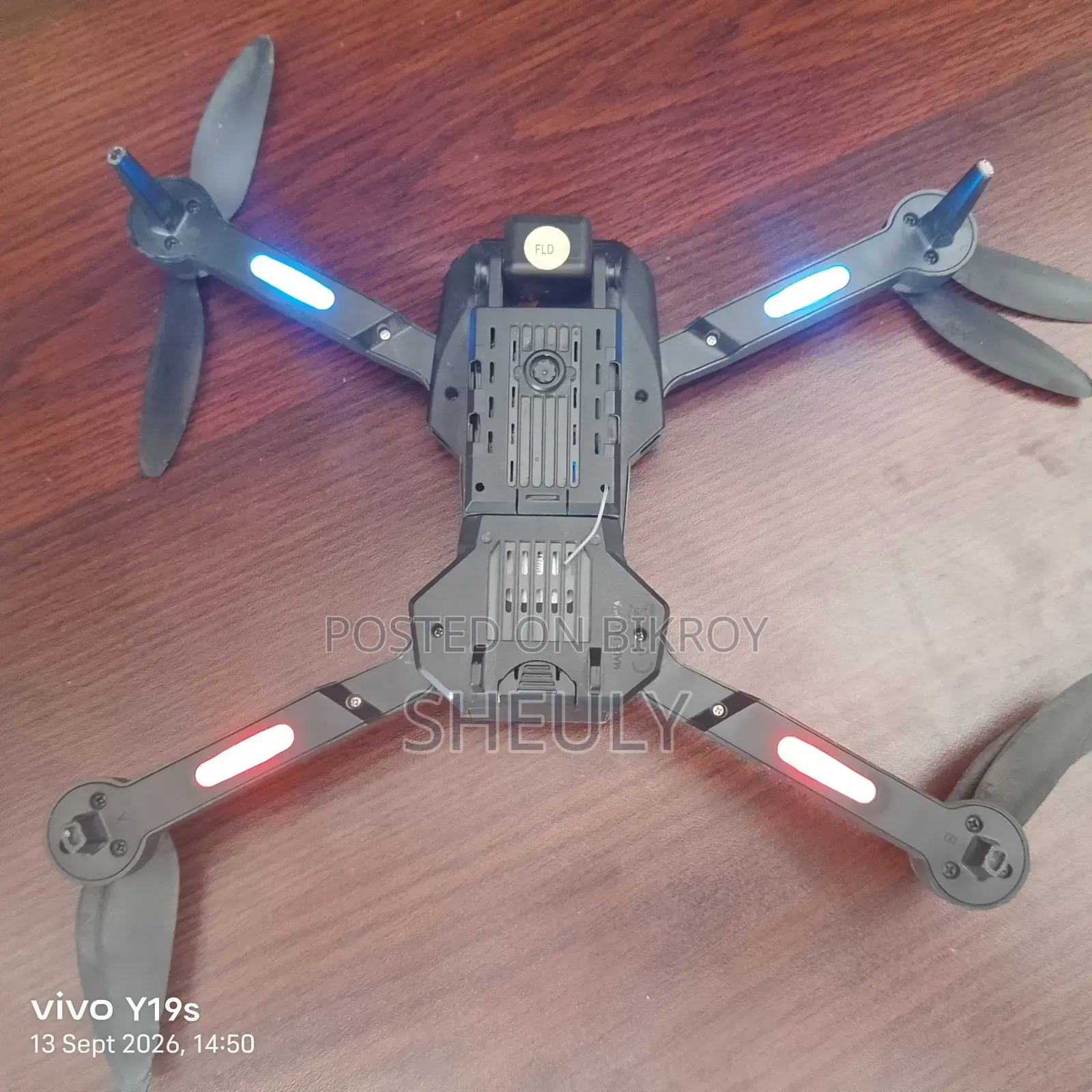 E88 MAX Drone (Brushless) With 2 Camera, 2 Batteries & Case – 