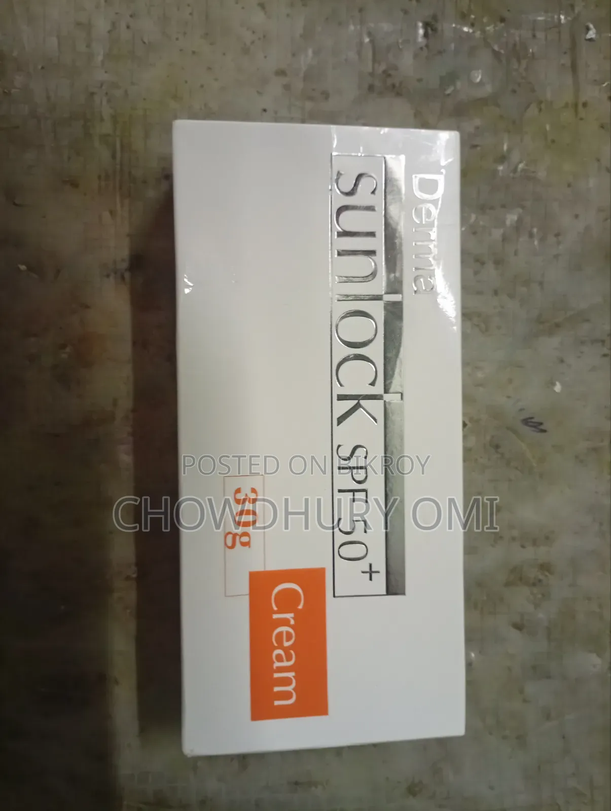 Derma Sunlock SPF50+ Cream (Sunscream)