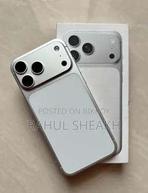 অ্যাপল আইফোন ১৭ প্রো ম্যাক্স ৫১২ জিবি সিলভার