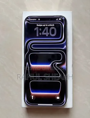 অ্যাপল আইফোন ১৭ প্রো ম্যাক্স ৫১২ জিবি সিলভার