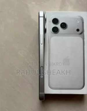 অ্যাপল আইফোন ১৭ প্রো ম্যাক্স ৫১২ জিবি সিলভার