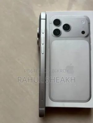 অ্যাপল আইফোন ১৭ প্রো ম্যাক্স ৫১২ জিবি সিলভার