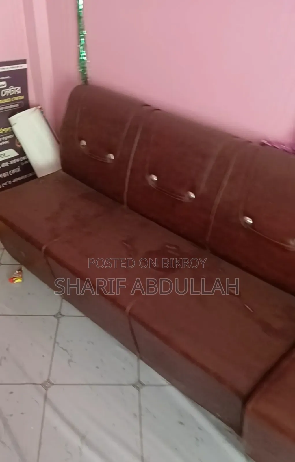 Thick Glass for Shop/Office and New Sofa
