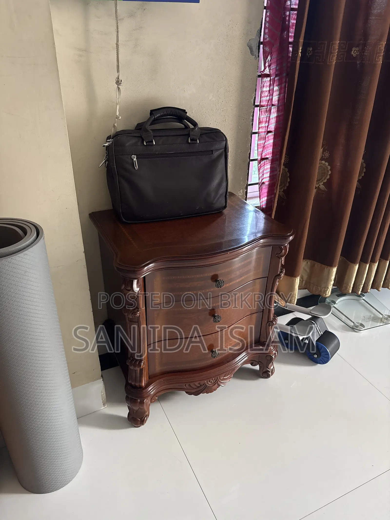 সোফা, বিছানা, সাইড টেবিল সেট