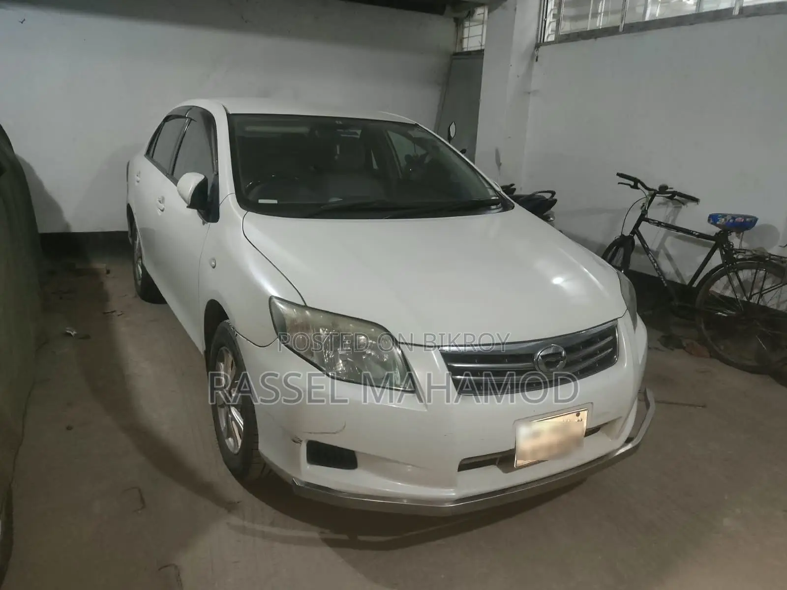 Toyota Axio 1.5 G Two-Wheel Drive 2010 White