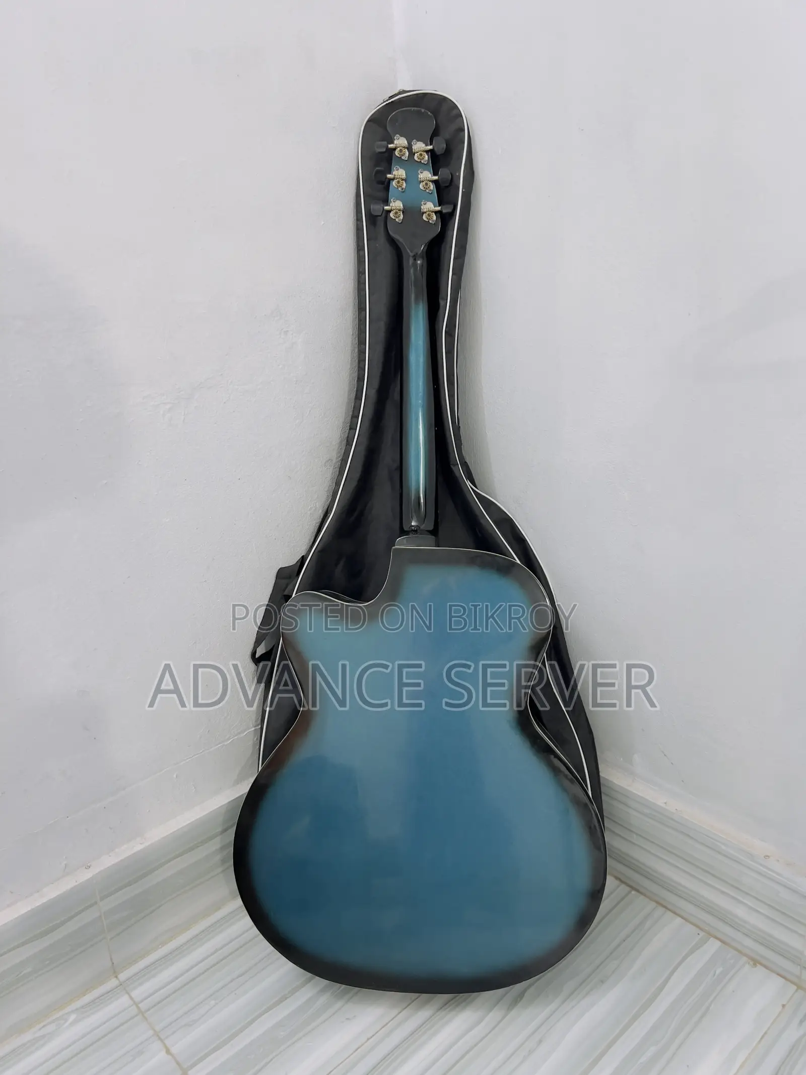 সিগনেচার ব্লু অ্যাকৌস্টিক গিটার
