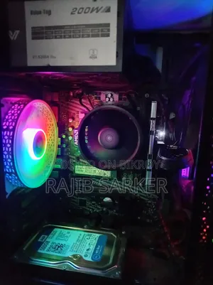 Desktop Computer MSI 8GB AMD Ryzen 5 HDD+SSD 1TB