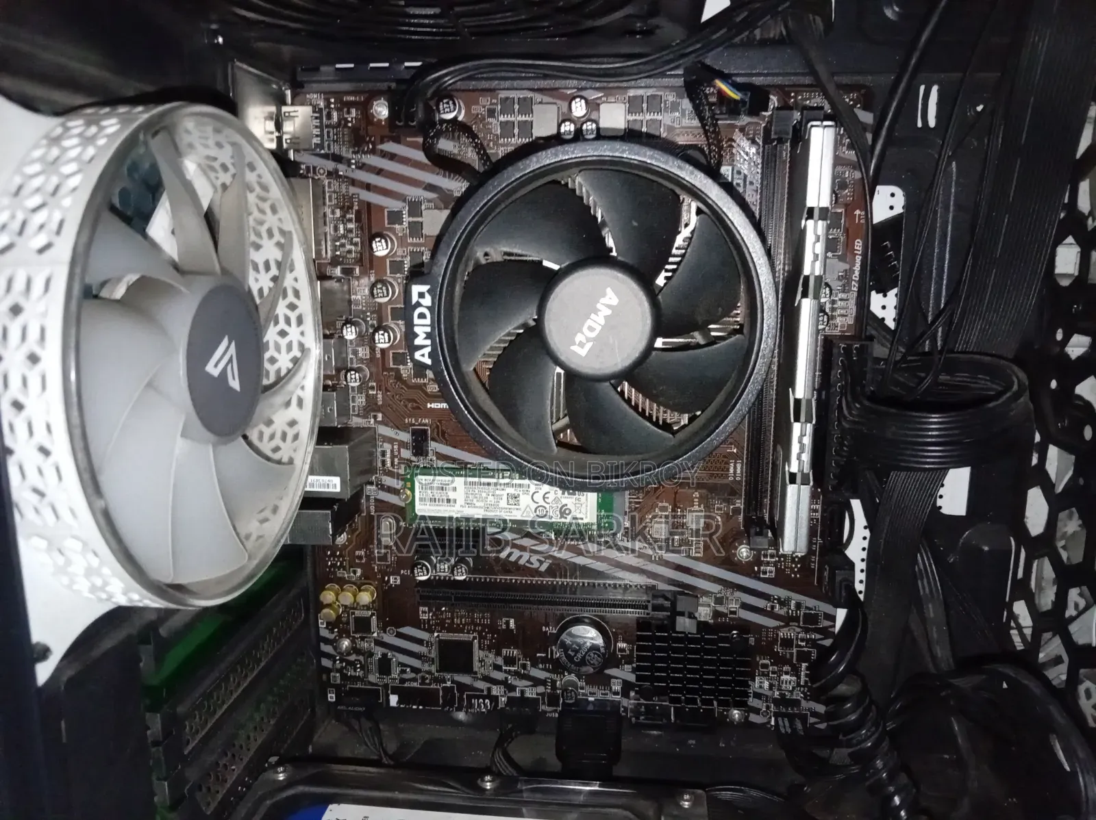 Desktop Computer MSI 8GB AMD Ryzen 5 HDD+SSD 1TB