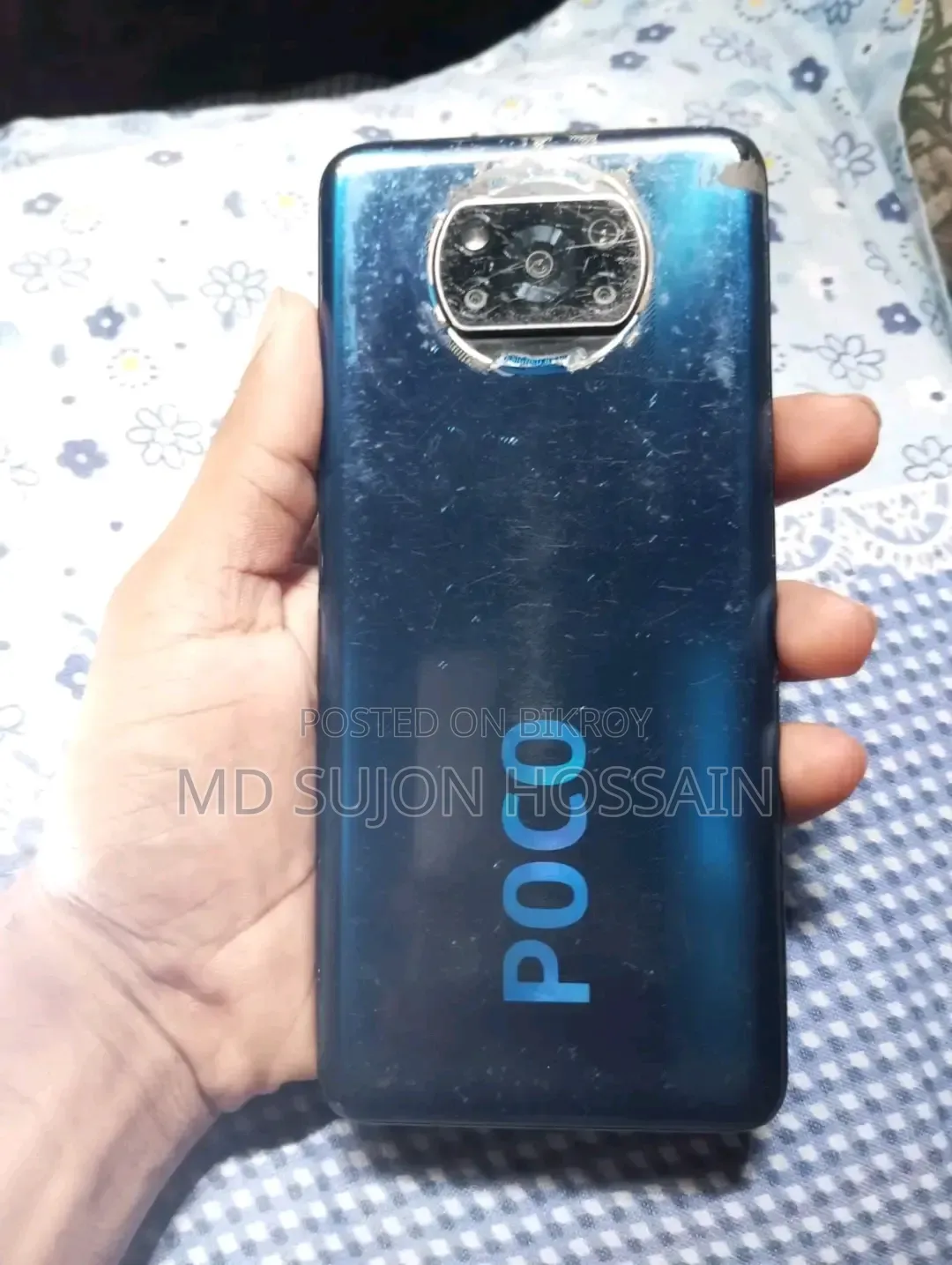 শাওমি পোকো এক্স৩ ১২৮ জিবি ব্লু