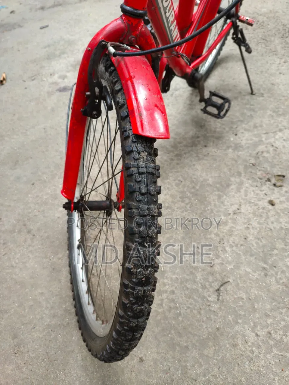 Duranta Red Running Bicycle