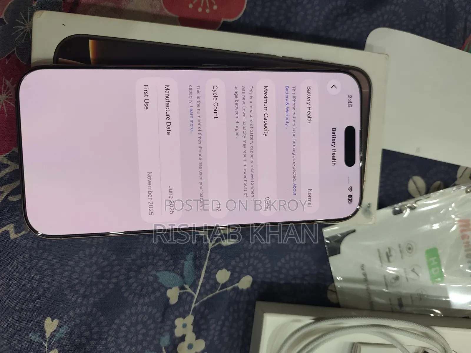 Apple iPhone 16 Pro Max 256 GB Rose Gold