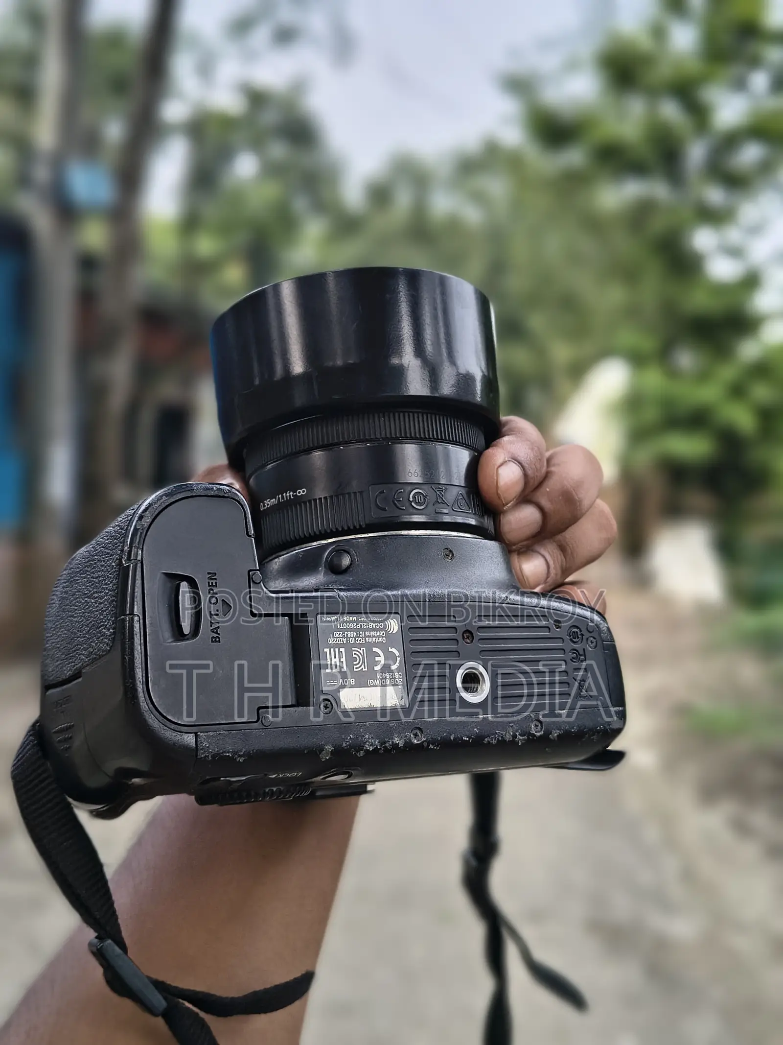 ক্যানন ৬ডি বডি ৫০ মিমি প্রাইম লেন্স