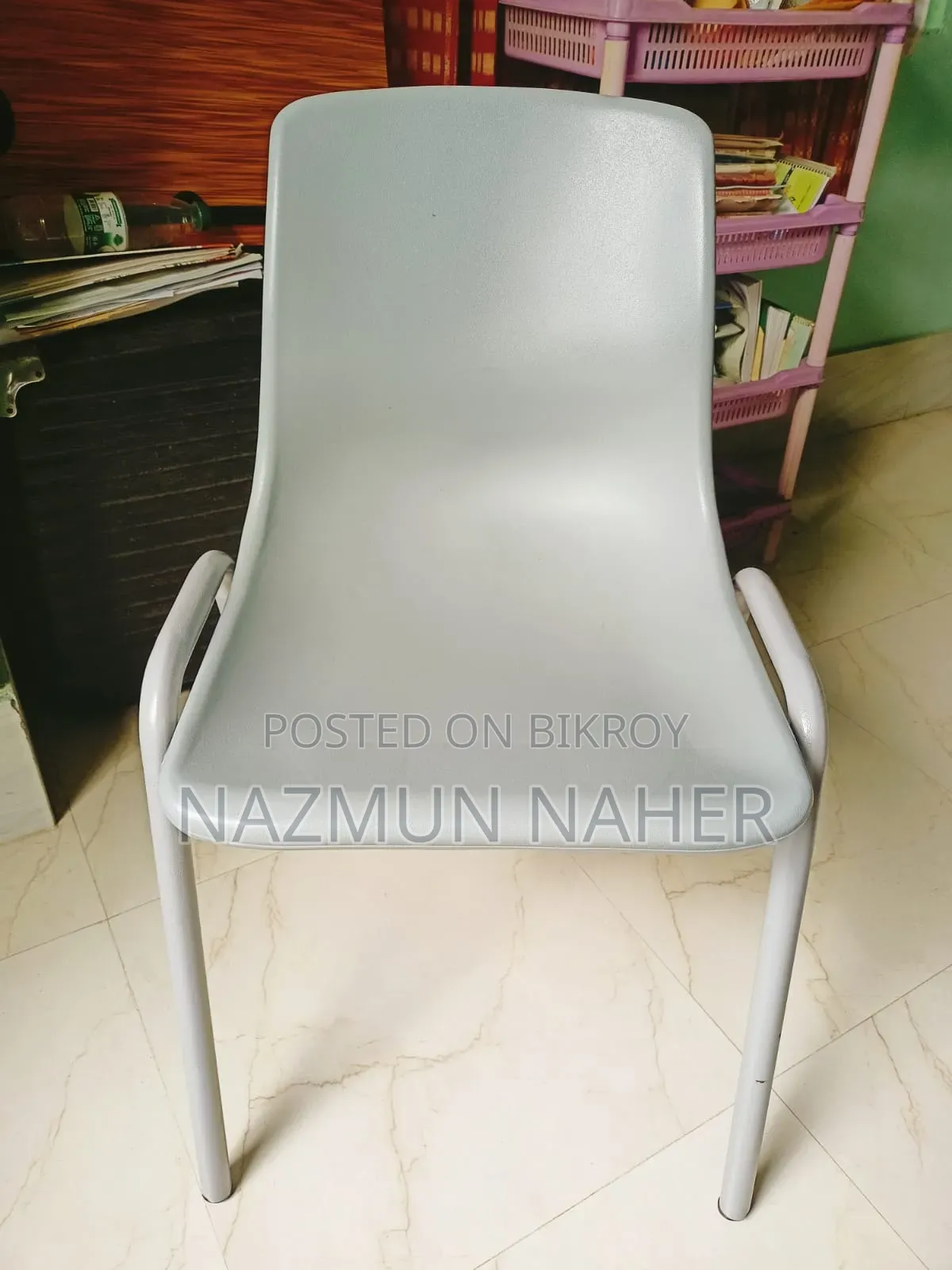 A chair will be sold