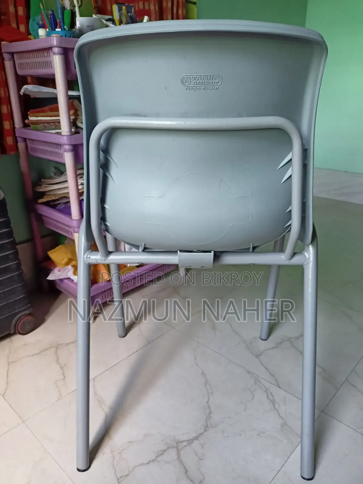 A chair will be sold