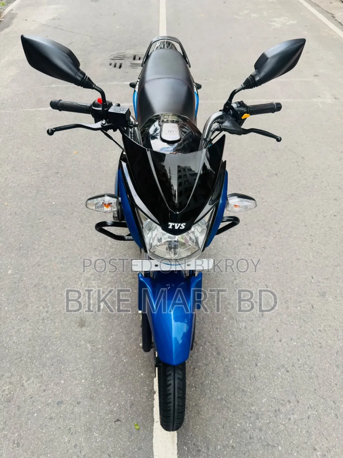 TVS Stryker 125 2019 Blue
