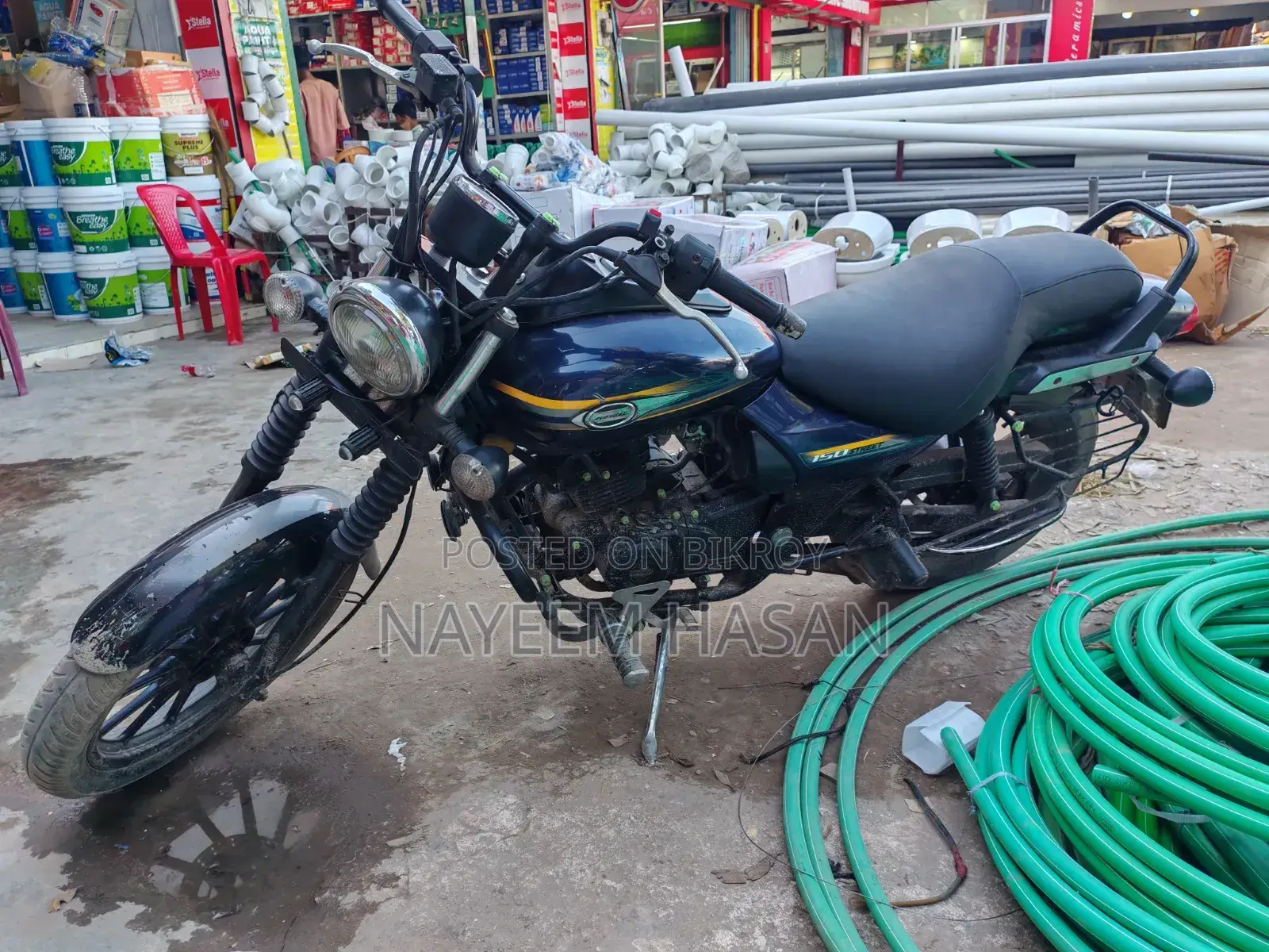 বাজাজ অ্যাভেঞ্জার ১৫০ স্ট্রিট ২০১৭ ব্লু