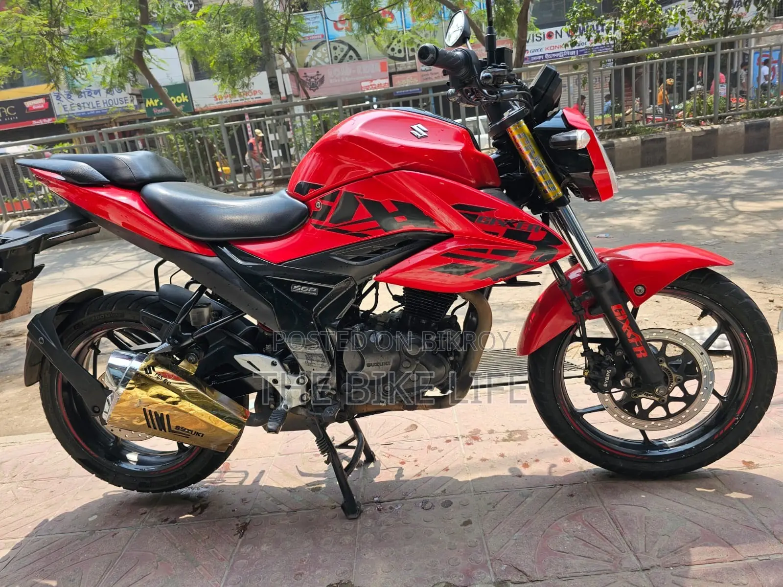 Suzuki Gixxer 2023 Red