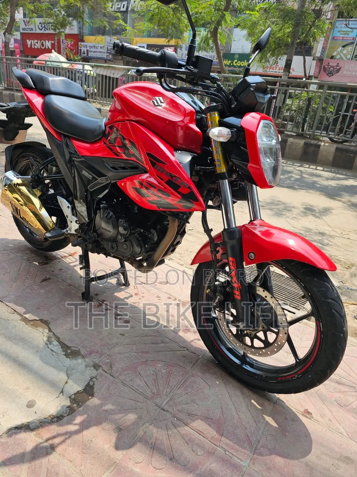 Suzuki Gixxer 2023 Red