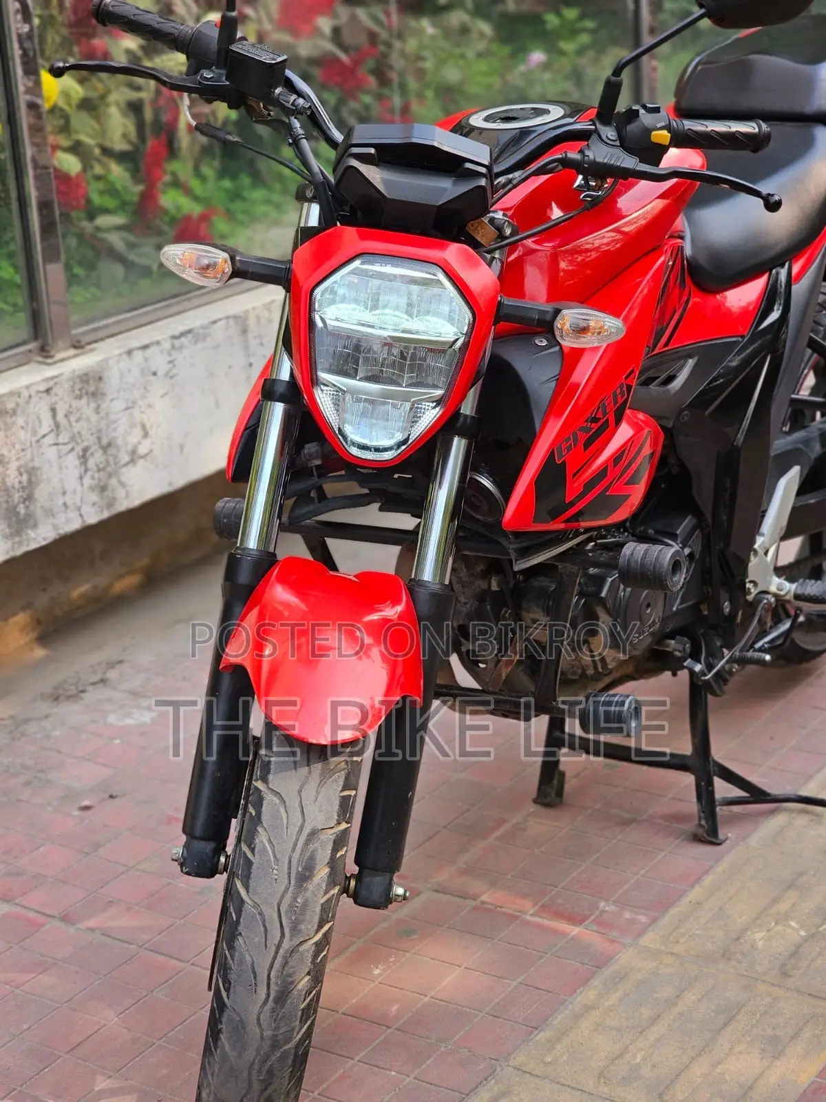 Suzuki Gixxer 2023 Red