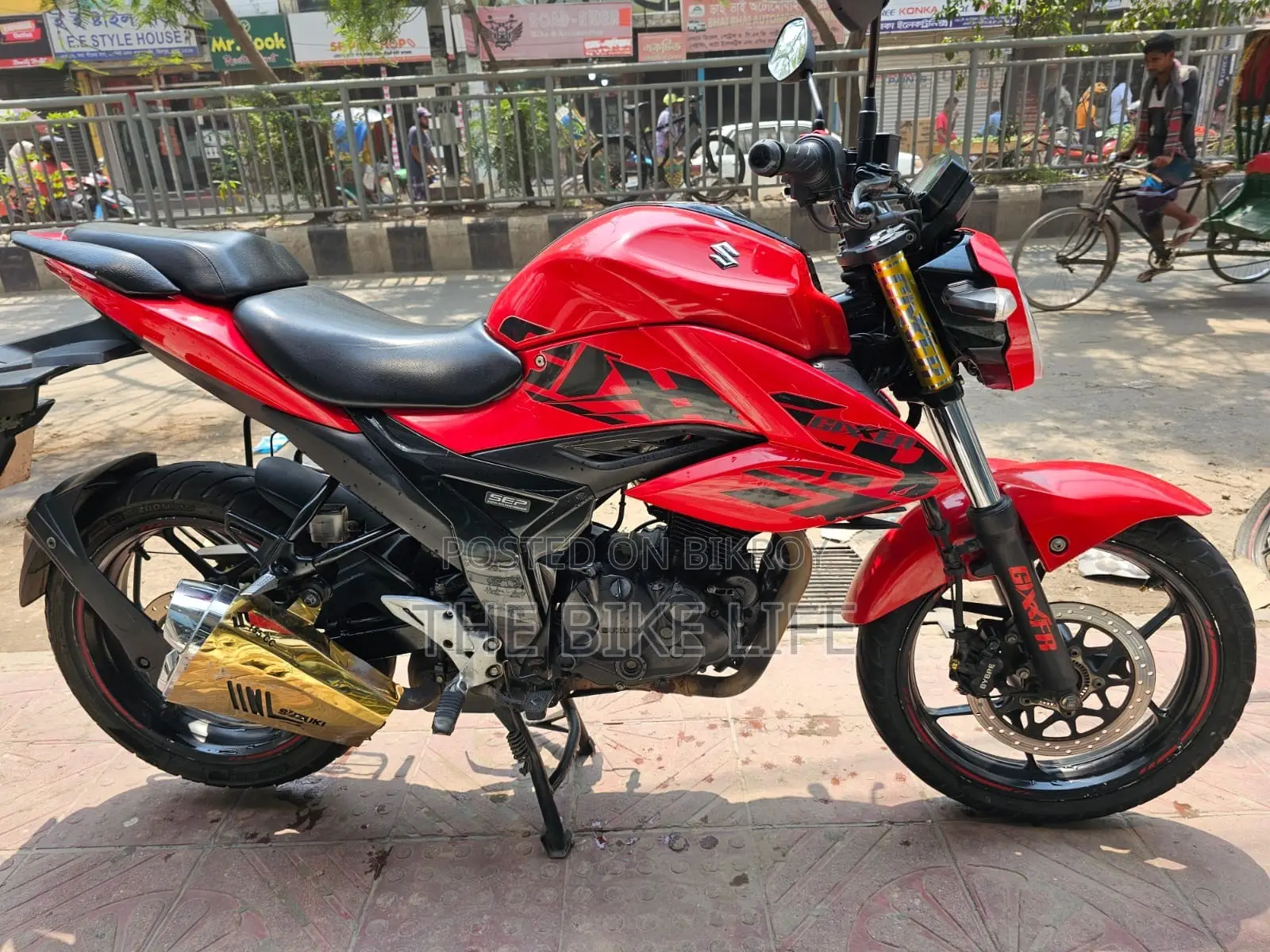 Suzuki Gixxer 2023 Red