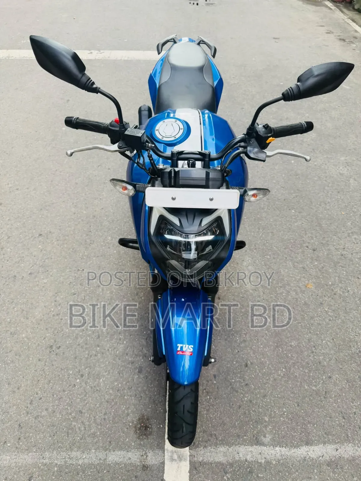TVS Apache RTR 160 4V 2021 Blue