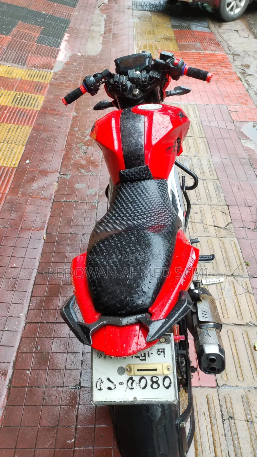 টিভিএস আপাচে ১৬০ ৪ভি ২০১৯ লাল