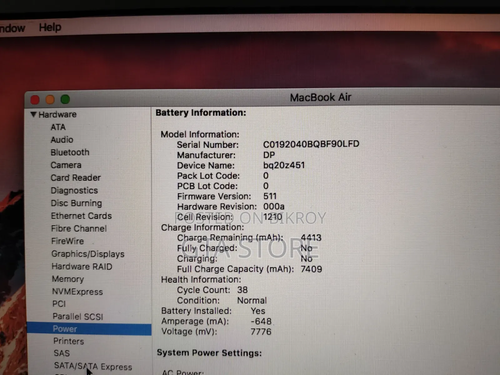 Laptop Apple MacBook Air 2017 8GB Intel Core i5 SSD 128GB