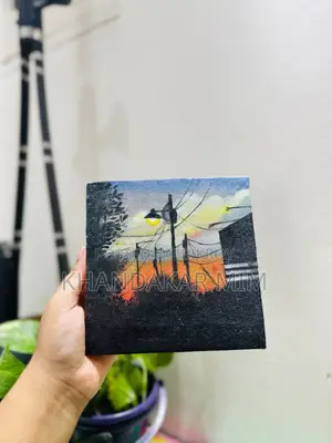 অ্যাক্রিলিক কালার ক্যানভাস