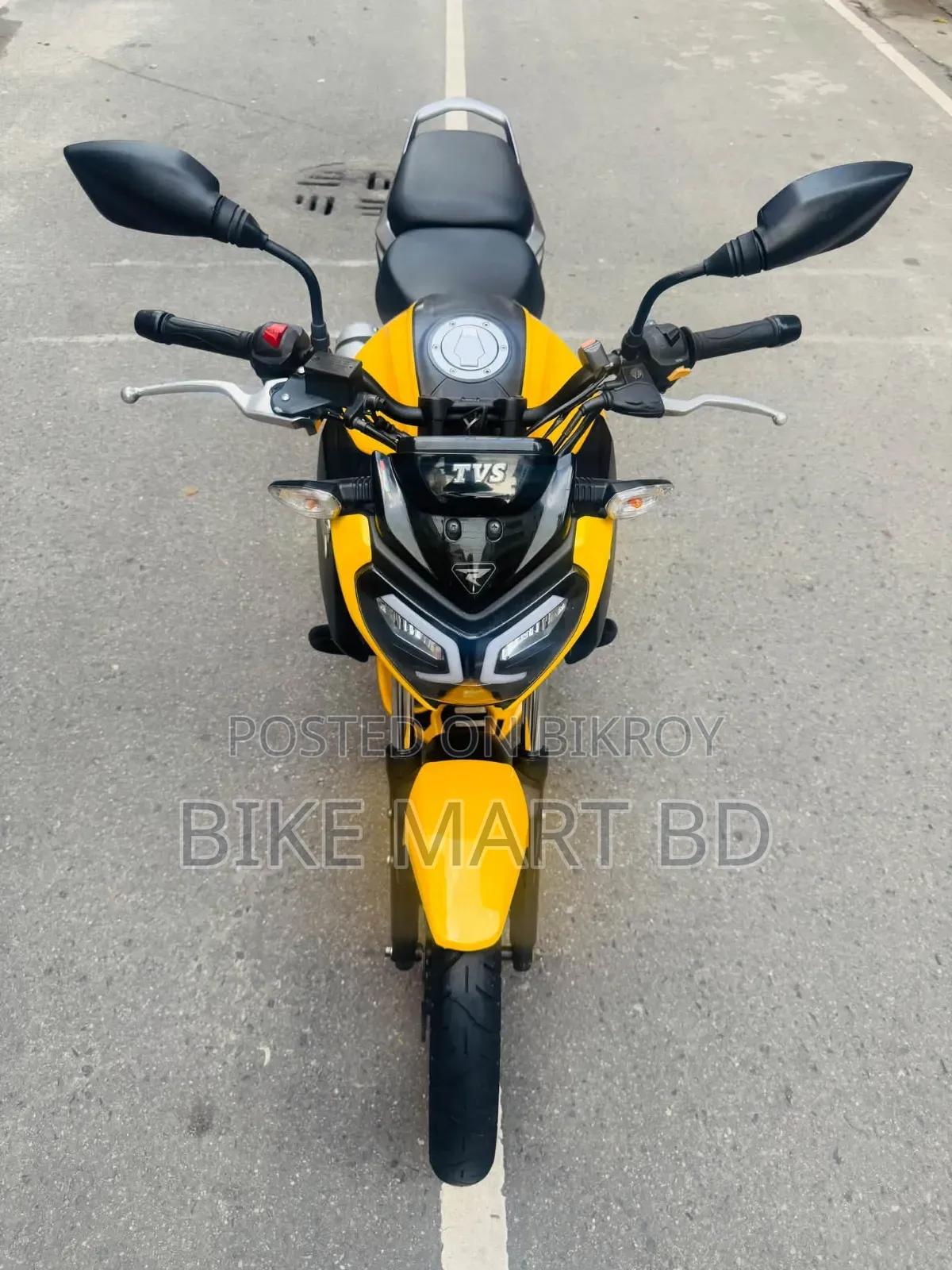 TVS Raider 125 2025 Yellow