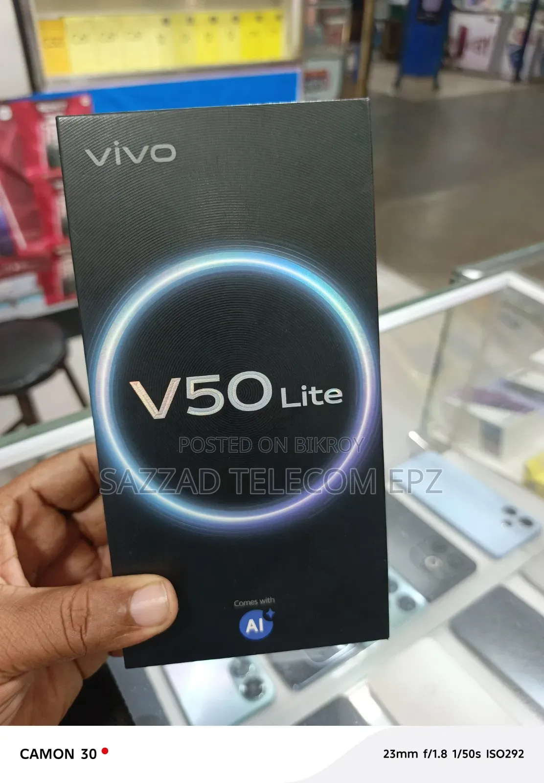 Vivo V50 Lite 256 GB Silver