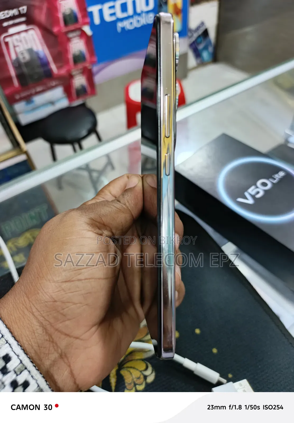 Vivo V50 Lite 256 GB Silver