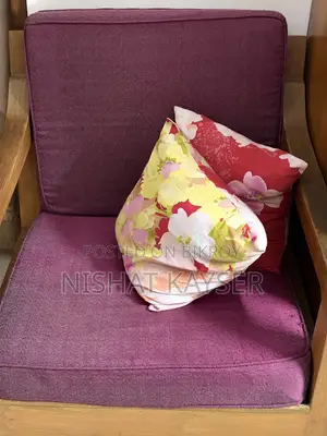 সেগুন কাঠ সোফা সেট ফুল