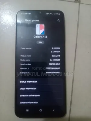 Samsung Galaxy A13 128 GB Black