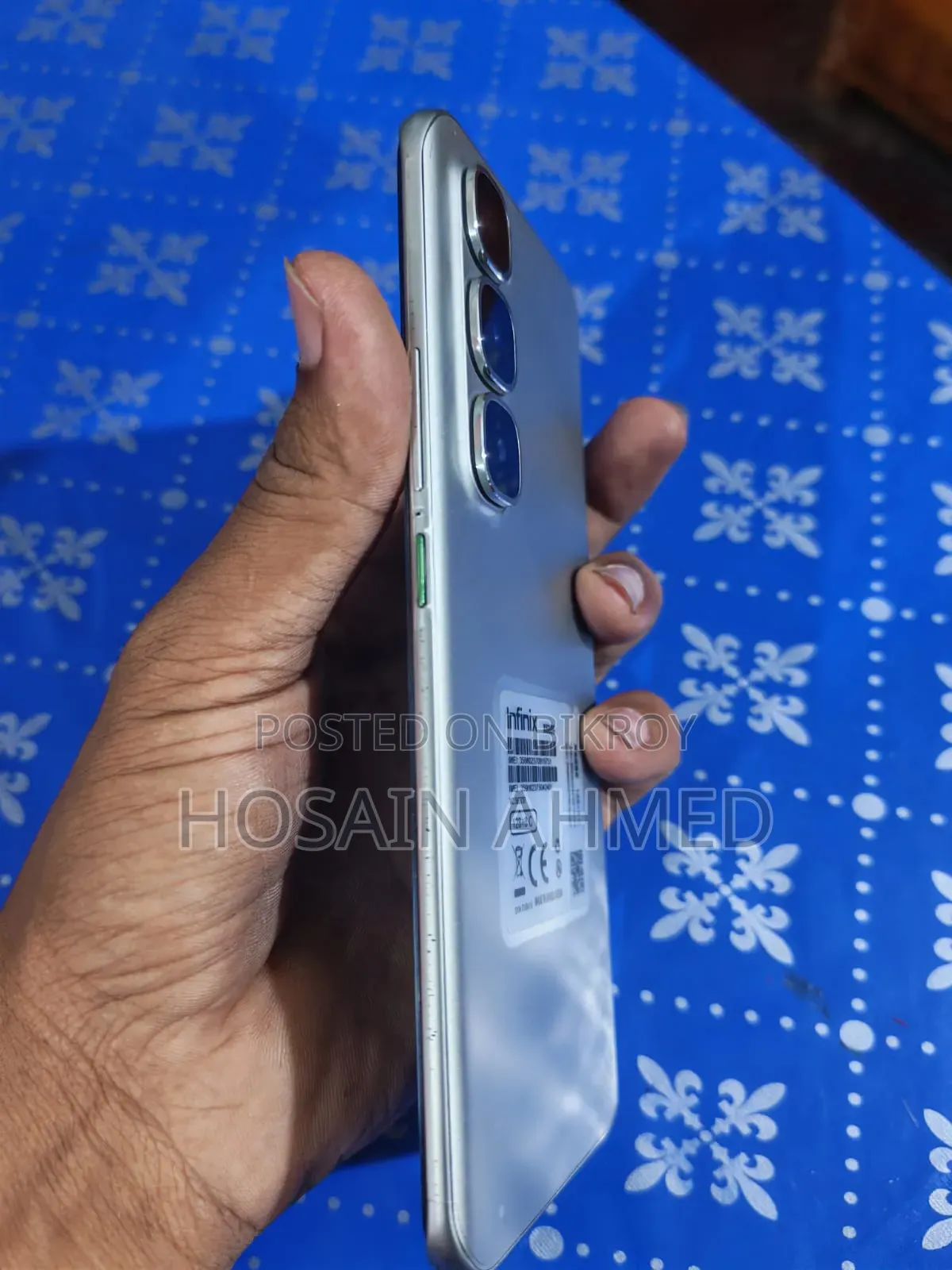 New Infinix Hot 60 Pro+ 128 GB Silver
