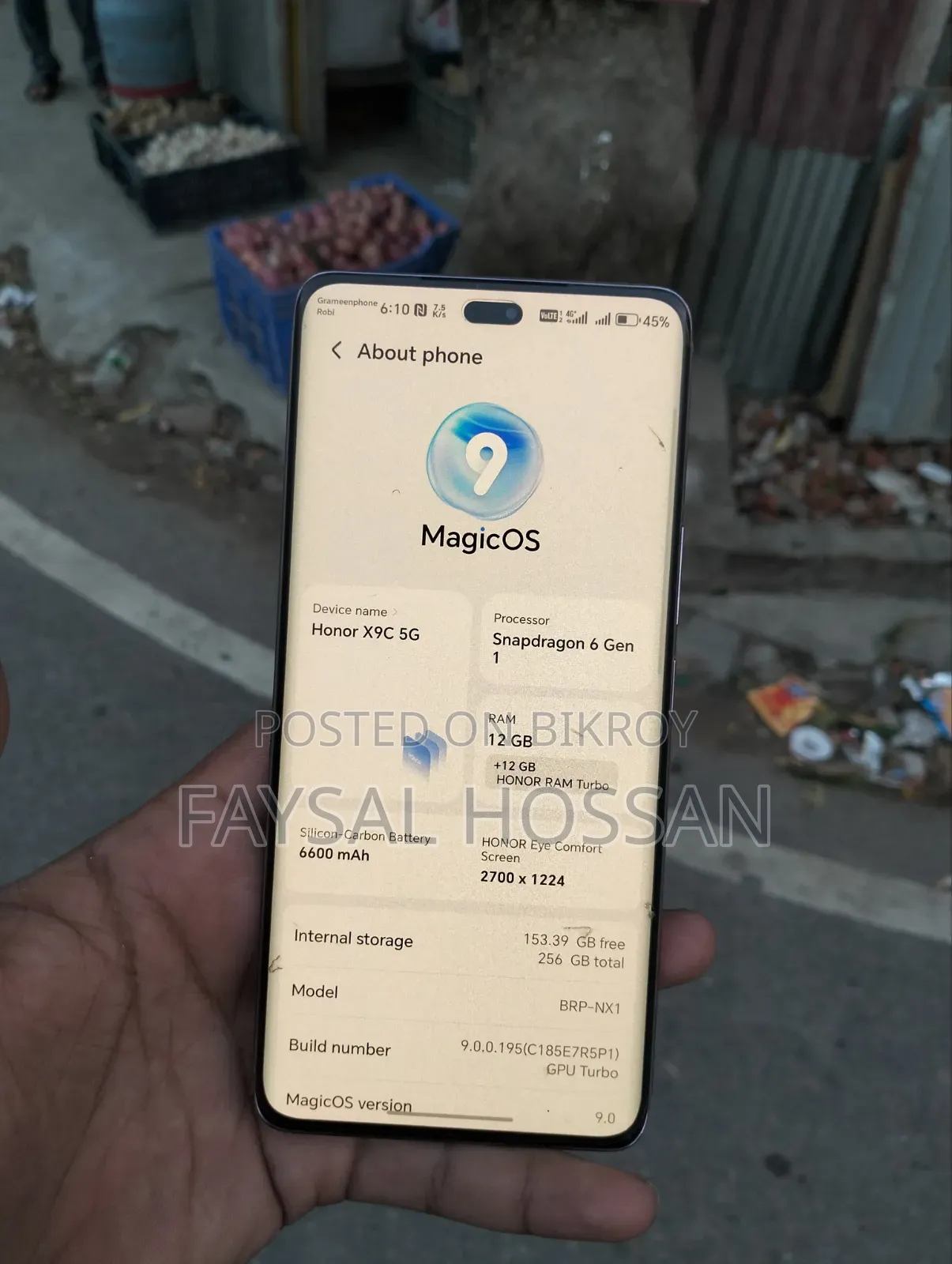 Honor X9c 256 GB Bronze