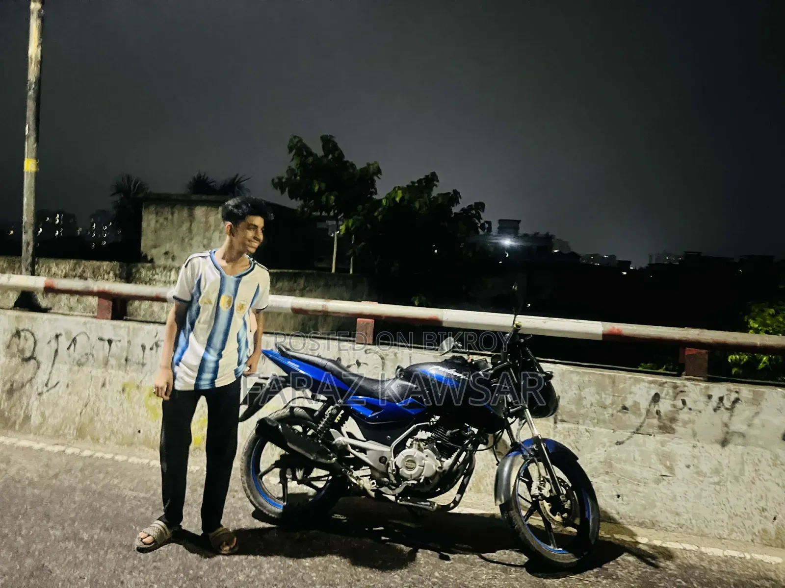 Bajaj Pulsar 150 2018 Blue