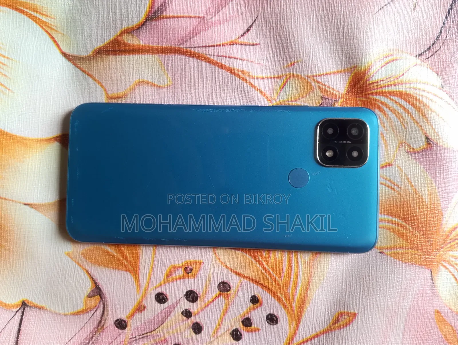 অপ্পো এ১৫এস ২৫৬ জিবি নীল