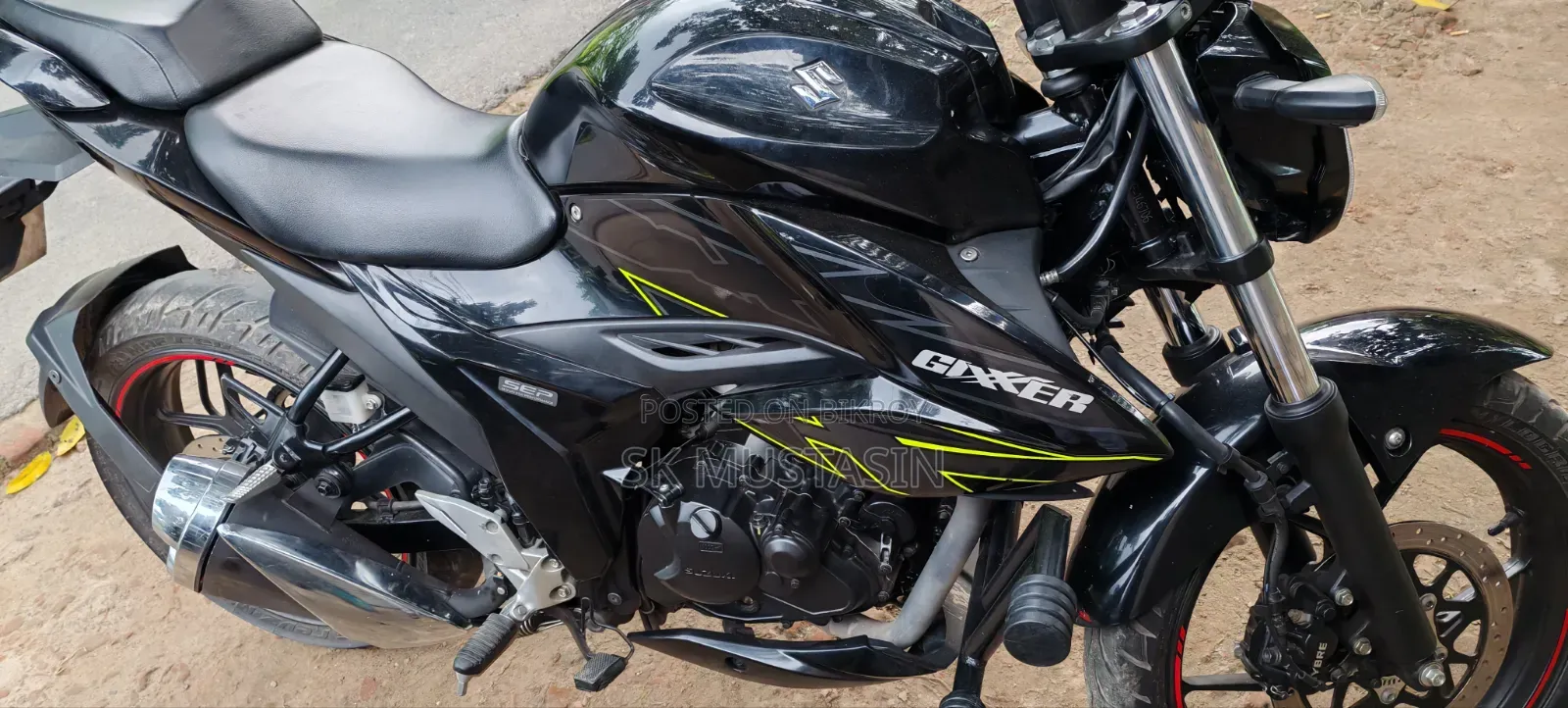 Suzuki Gixxer 2024 Black