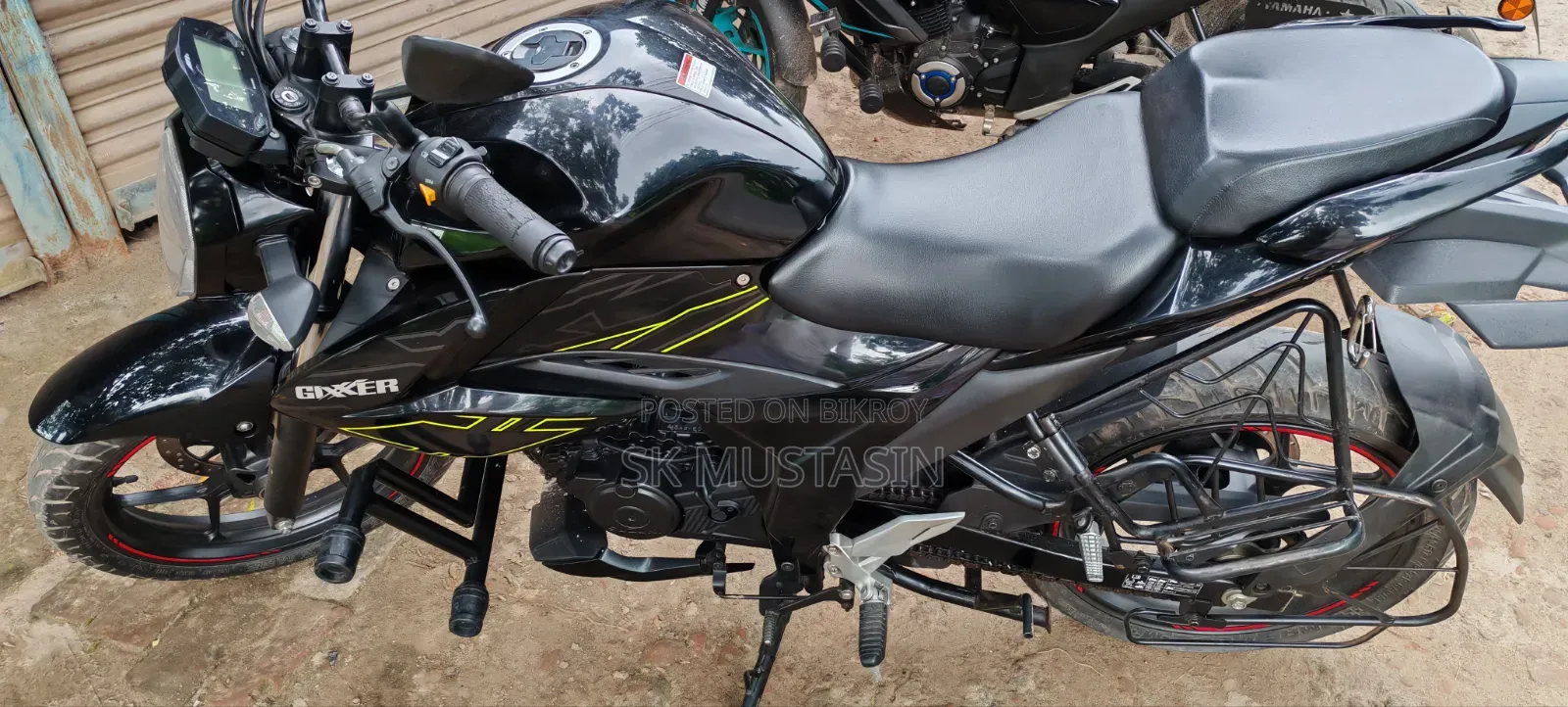 Suzuki Gixxer 2024 Black
