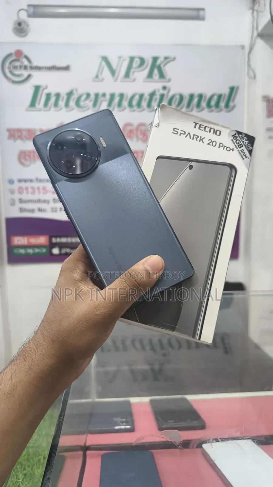 Tecno Spark 20 Pro Plus 256 GB Black