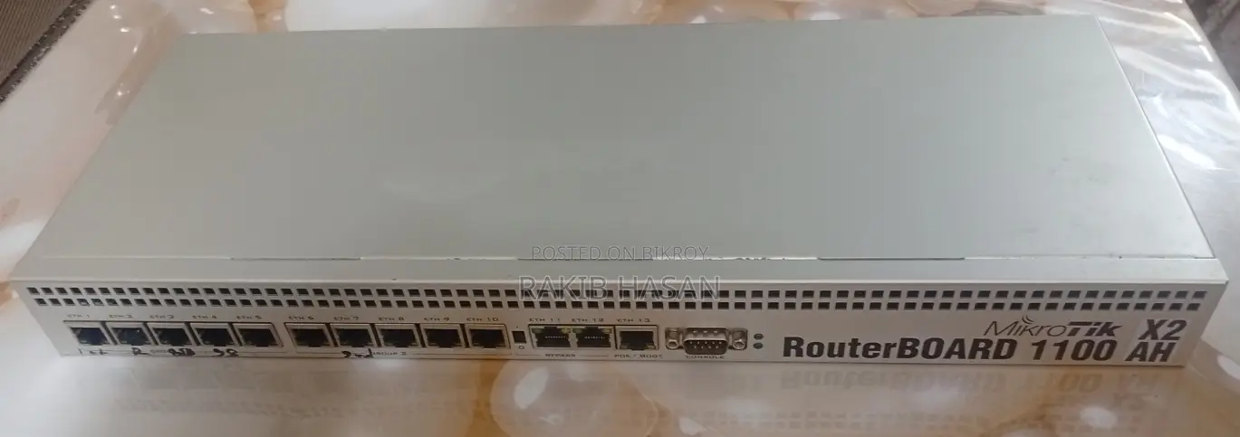 MikroTik RouterBOARD RB1100AHx2 (13 Gigabit Ports) - Used